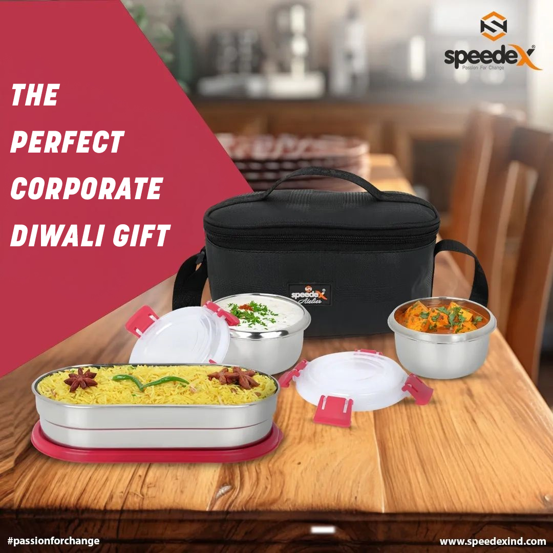 Speedex India Launches Premium Lunch Boxes : The Perfect Corporate Diwali Gift