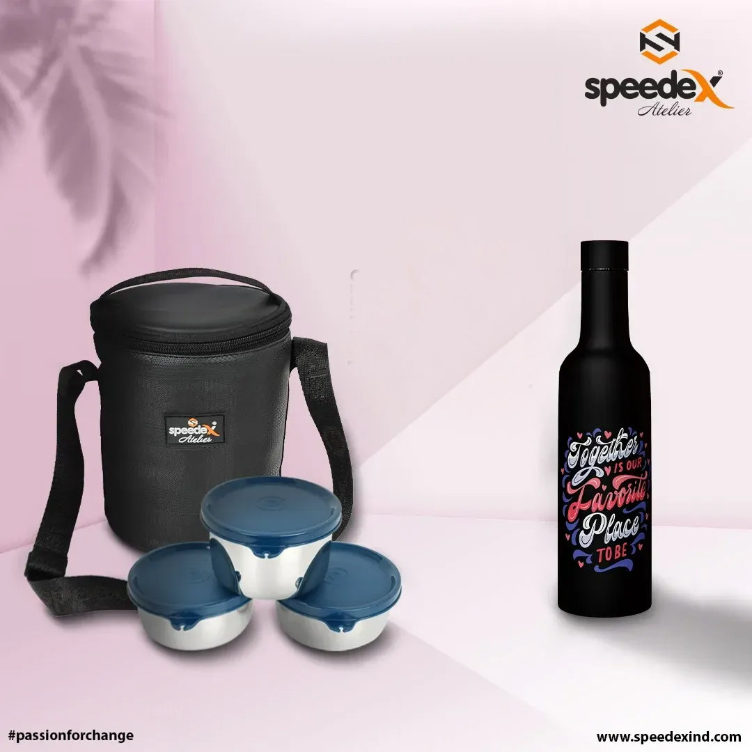 Celebrate Diwali 2024 with Sustainable Corporate Gifts: Speedex Stainless Steel Bottles and Lunch Boxes