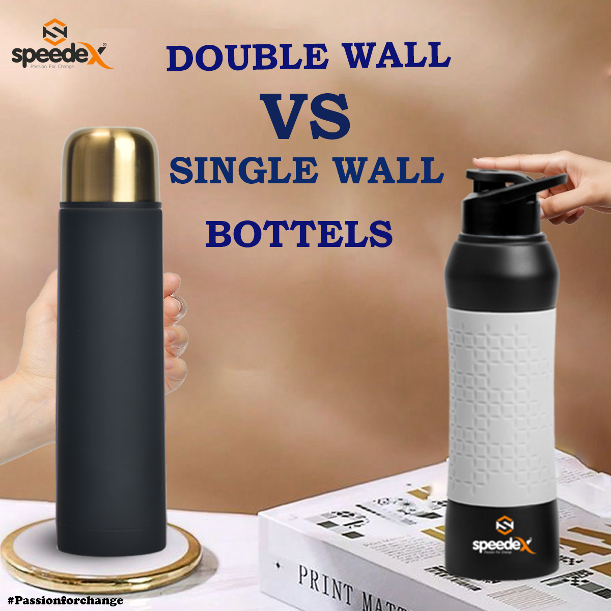 Double-Wall vs. Single-Wall Bottles: Which One Should You Choose?